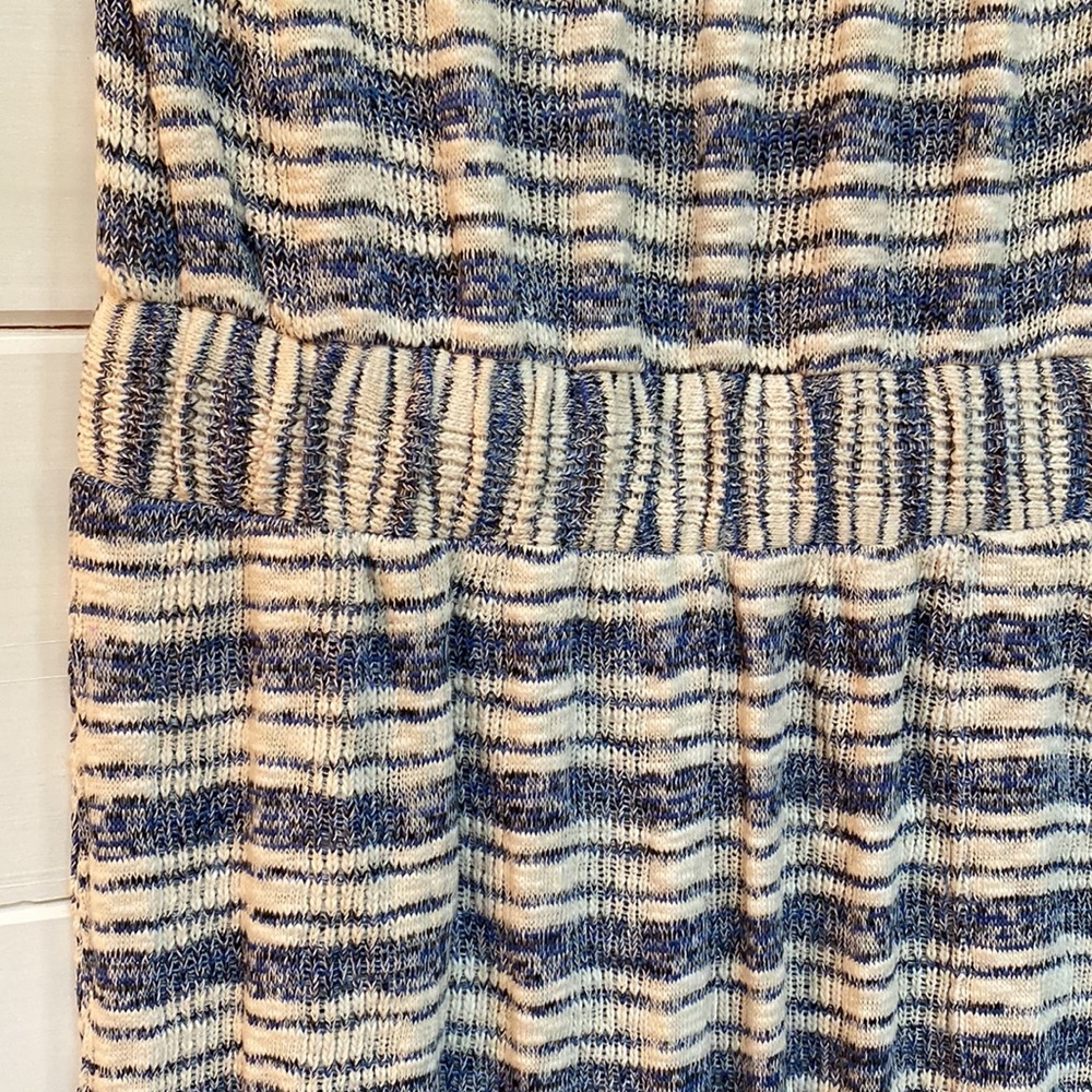 Free People Striped Morning Tides Jumpsuit size Large - Picture 6 of 11